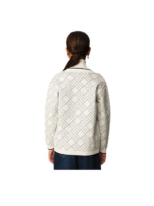 Cardigan, bambina, logato. ELISABETTA FRANCHI | EFMA182 C FL229D759